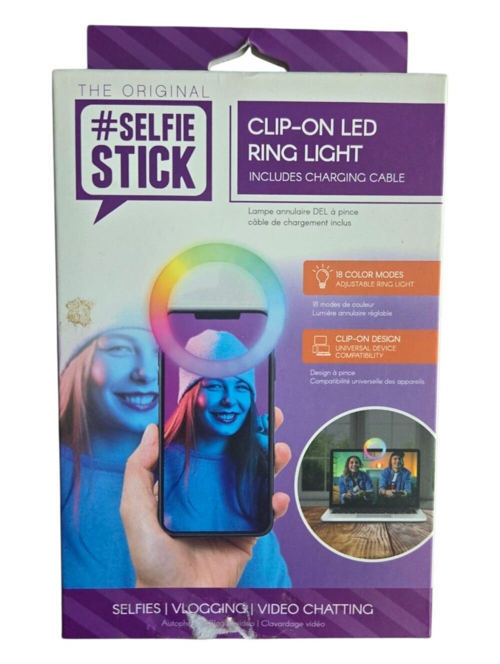 Clip On Ring Light, Unopened, unused